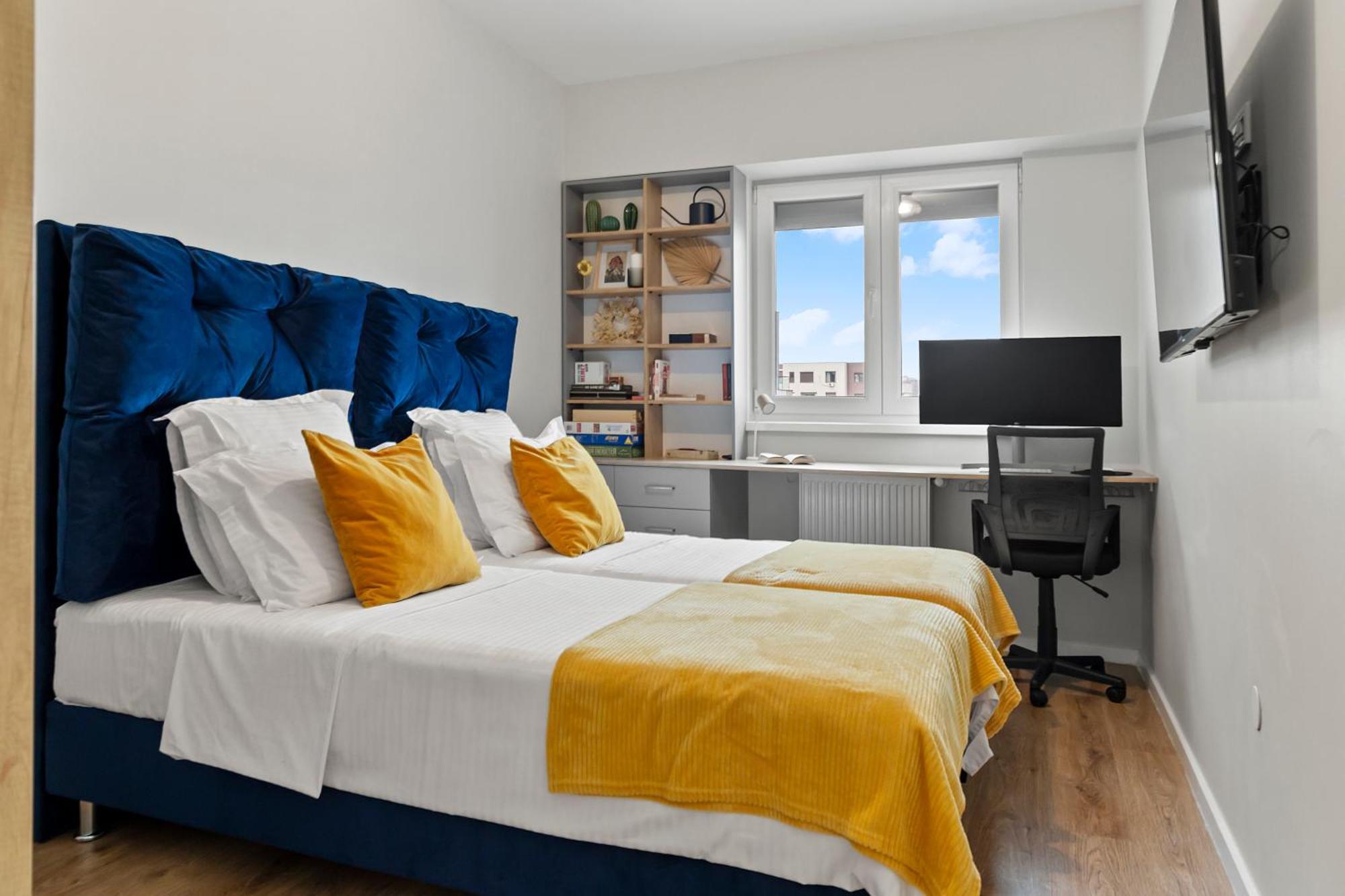 Mido Park Apartment With Private Parking & Self Check-In บูคาเรสต์ ภายนอก รูปภาพ