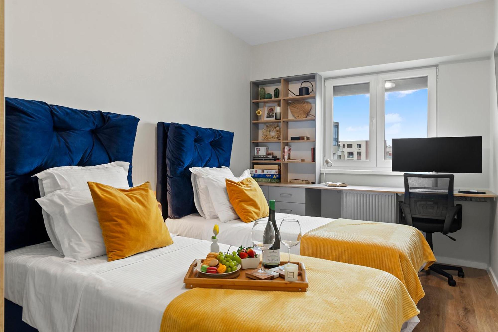 Mido Park Apartment With Private Parking & Self Check-In บูคาเรสต์ ภายนอก รูปภาพ