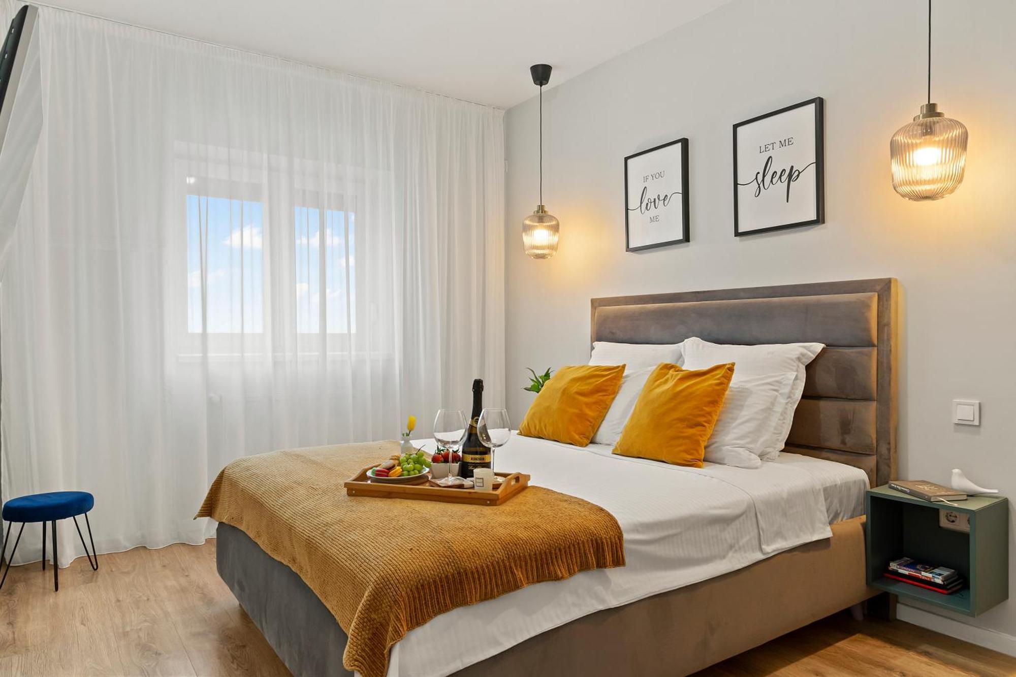 Mido Park Apartment With Private Parking & Self Check-In บูคาเรสต์ ภายนอก รูปภาพ
